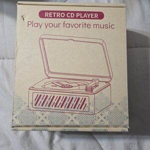 Retro CD Player - Beige